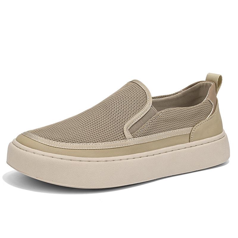 🔥Limited Time Offer 49% OFF🔥New Men's Breathable Canvas Slip-on Casual Shoes