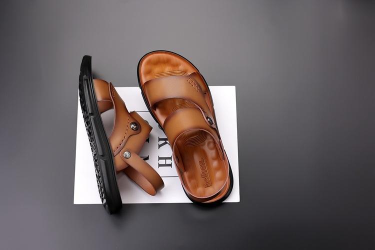 🔥Limited Time Offer 49% OFF🔥Men's New Beach Leather Soft Sole Casual Sandals