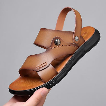 🔥Limited Time Offer 49% OFF🔥Men's New Beach Leather Soft Sole Casual Sandals