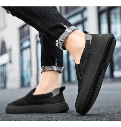 🔥Limited Time Offer 49% OFF🔥New Men's Breathable Canvas Slip-on Casual Shoes