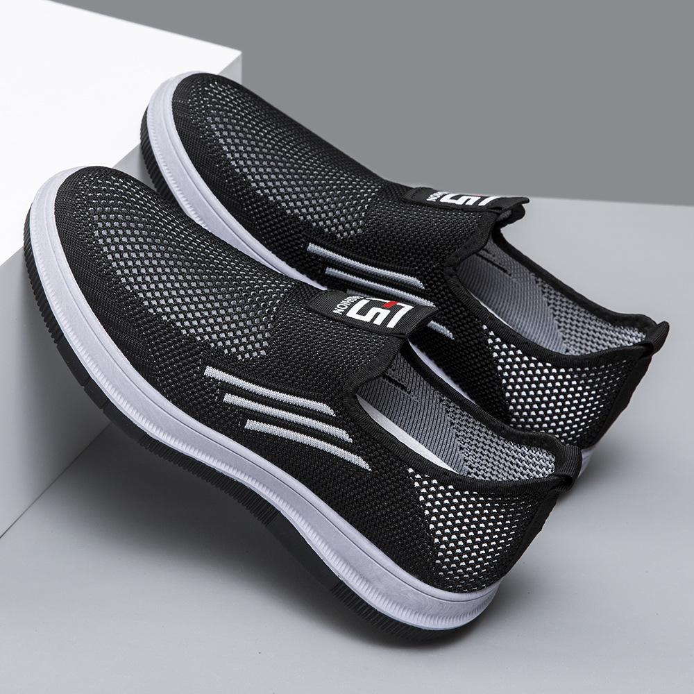 Men's New Mesh Hollow Slip-on Sports Casual Shoes