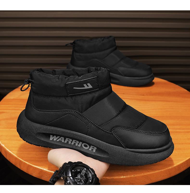 Winter New Winter Waterproof Thick-soled Wool Warm Snow Boots