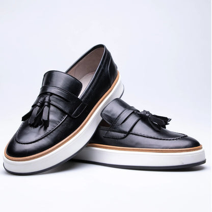 ✅High -quality Dedication✅Men's New British Style Genuine Cowhide Versatile Casual Shoes