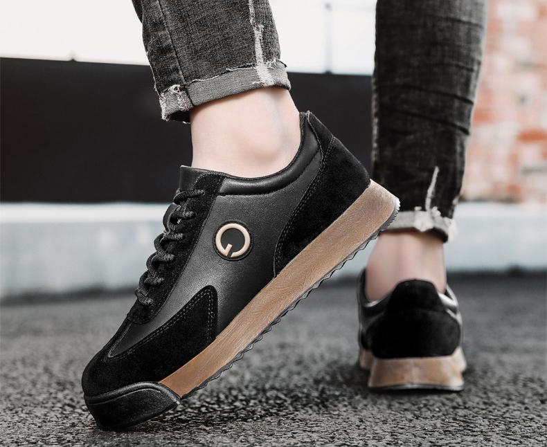 ✅High -quality Dedication✅Men's New Genuine Cowhide Thick-soled Casual Shoes