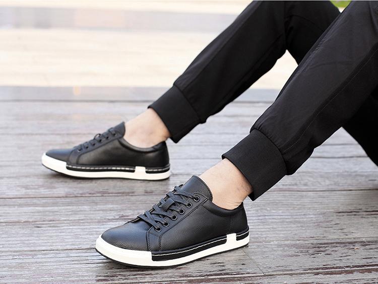 New Men's Leather Sports Casual Shoes