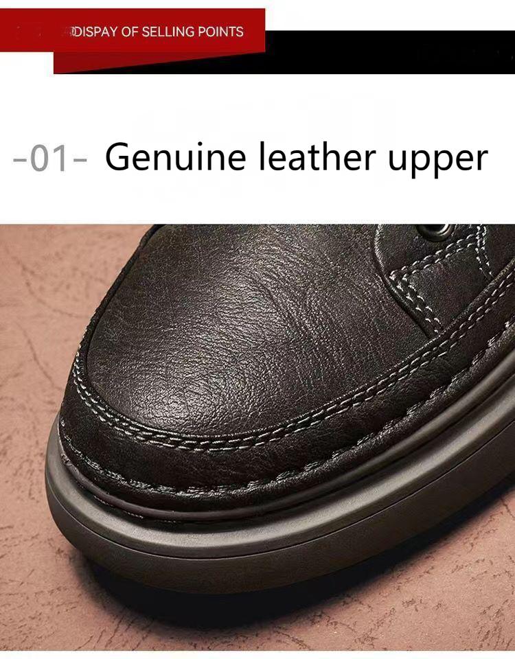 🔥Limited Time Offer 49% OFF🔥Waterproof and Non-slip Casual Leather Shoes