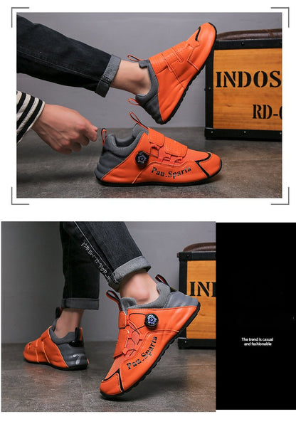 Men's New Sports Swivel Buckle Running Casual Shoes