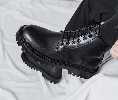 ✅High -quality Dedication✅Men's New High Quality Genuine Leather All-match Martin Boots