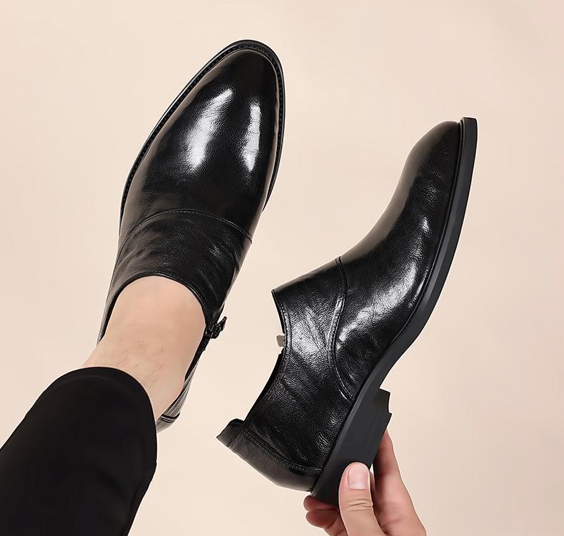 ✅High -quality Dedication✅Men's New Genuine Cowhide Business Formal Soft-soled Casual Shoes