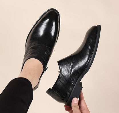 ✅High -quality Dedication✅Men's New Genuine Cowhide Business Formal Soft-soled Casual Shoes