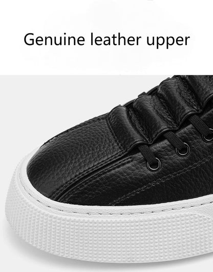 New Autumn High-top Genuine Leather Casual Shoes