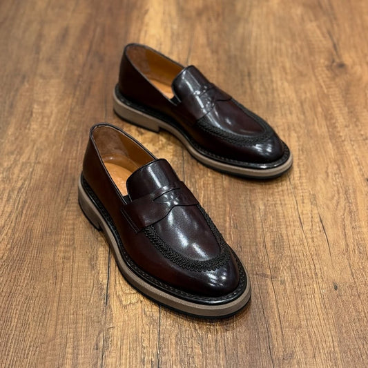 Men's Handmade Classic Genuine Leather Casual Shoes