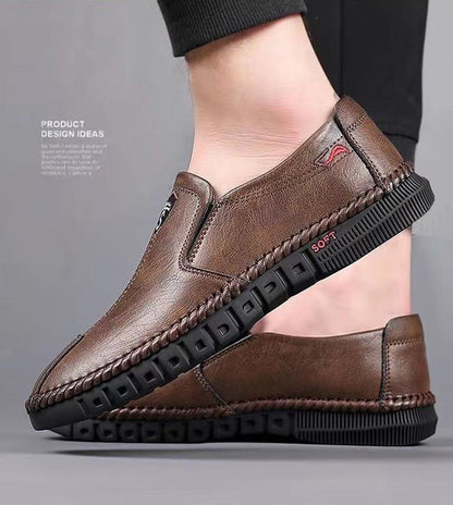 💥Clearance Stock Specials💥New Versatile Slip-on Leather Casual Shoes