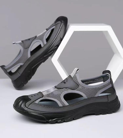 ✅Best Seller✅Men's Versatile Breathable Hollow Non-slip Driving Casual Sandals