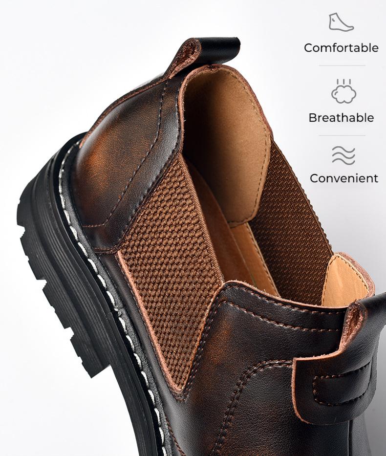 ✅High -quality Dedication✅Men's Business British Style Genuine Leather Shoes