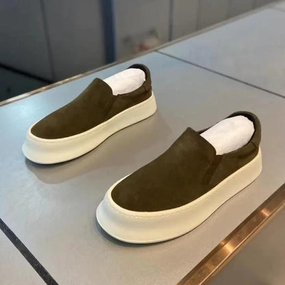 ✅High -quality Dedication✅New Suede Soft Sole Slip-on Casual Shoes