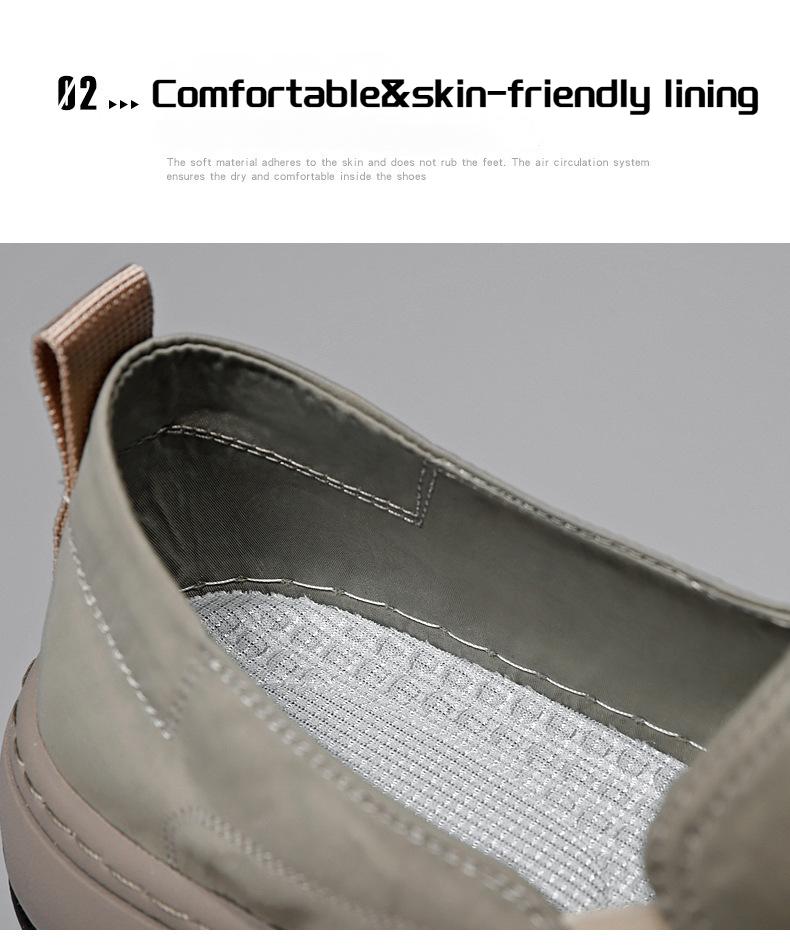 🔥Limited Time Offer 49% OFF🔥Men's New Breathable Canvas Slip-on Casual Driving Shoes