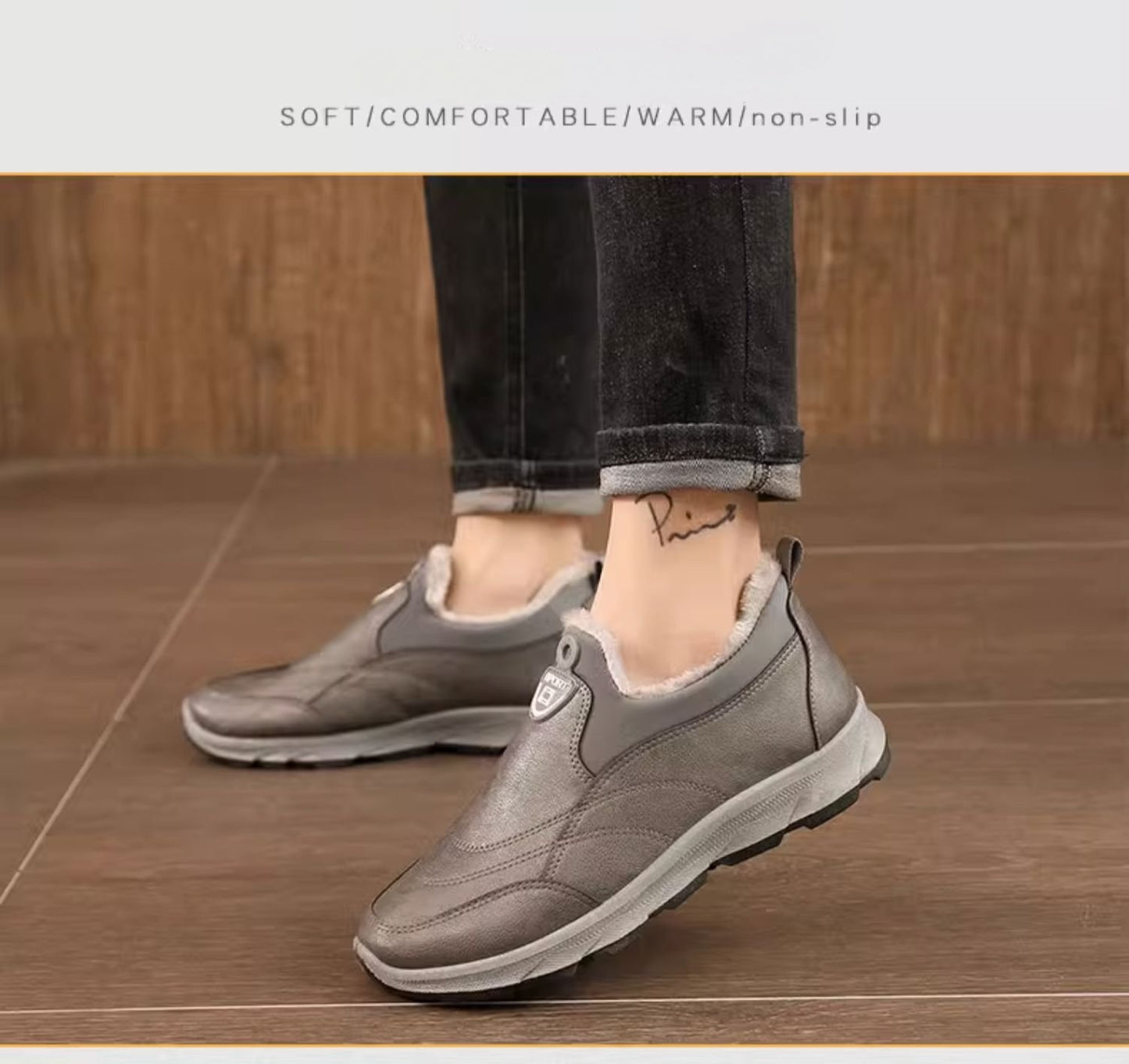 New Winter Thickened and Warm Casual Men's Shoes