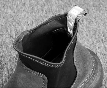 ✅High -quality Dedication✅Men's New Chelsea High-top Slip-on Retro Casual Boots