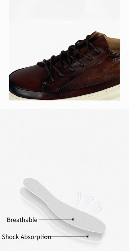✅High -quality Dedication✅Men's Classic Genuine Cowhide Soft Casual Shoes