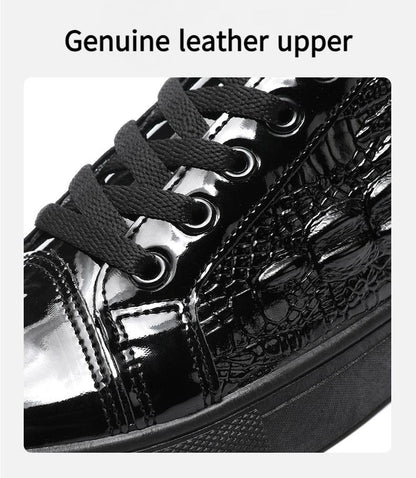 ✅High -quality Dedication✅Men's New Crocodile Leather Versatile Sports Casual Shoes