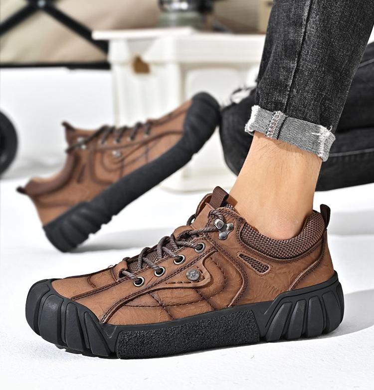 ✅Best Seller✅New Men's Genuine Cowhide Thick-soled Casual Shoes