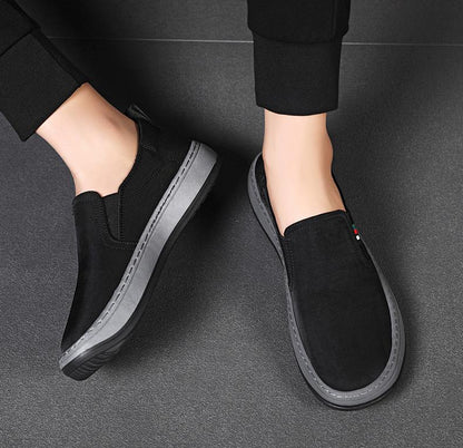 🔥Limited Time Offer 49% OFF🔥Men's New Breathable Canvas Slip-on Casual Driving Shoes