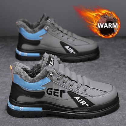 Men's New Winter Thickened Wool Casual Cotton Shoes