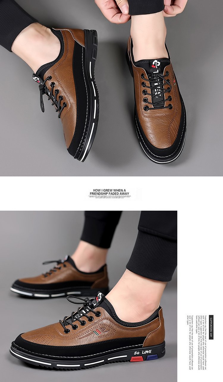 ✅High -quality Dedication✅New Men's High Quality Genuine Leather Soft Sole Casual Shoes