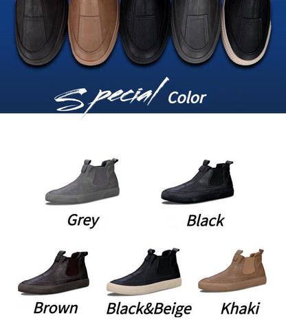 2023 New Men’s Casual Slip-on Leather Shoes