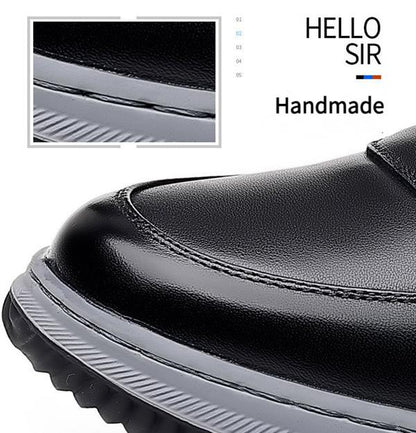 ✅High -quality Dedication✅Men's Genuine Leather Soft Sole Casual Driving Shoes