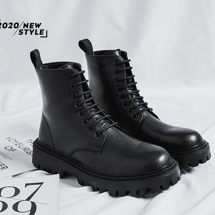 ✅High -quality Dedication✅Men's New High Quality Genuine Leather All-match Martin Boots