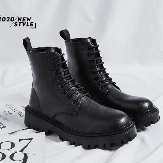 ✅High -quality Dedication✅Men's New High Quality Genuine Leather All-match Martin Boots