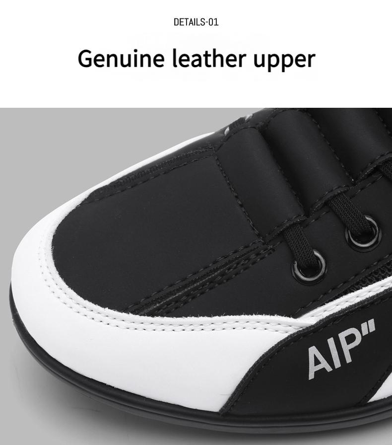 Men's New Genuine Leather Breathable High-end Casual Shoes