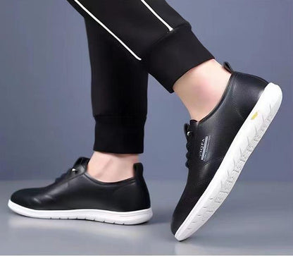 ✅High -quality Dedication✅Men's New Soft Genuine Leather Breathable Soft Sole Casual Shoes