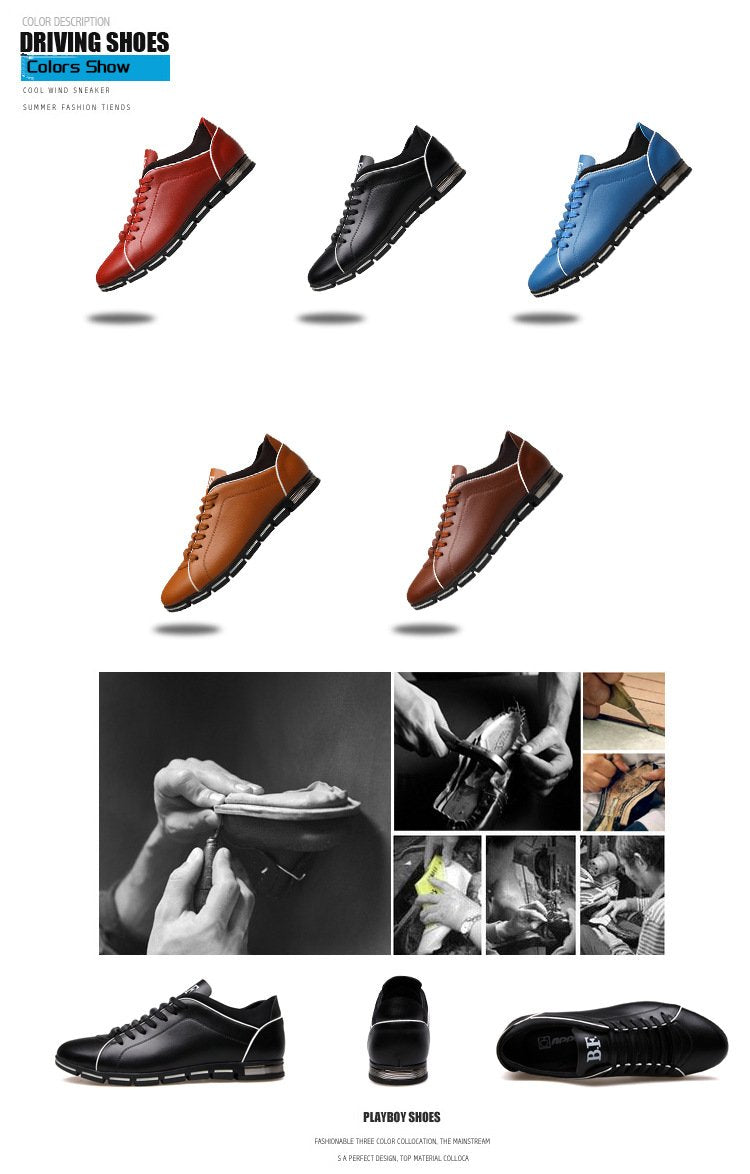 🔥Limited Time Offer 49% OFF🔥Men's British Genuine Leather Casual Shoes