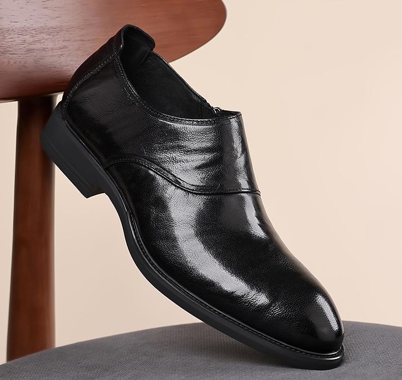 ✅High -quality Dedication✅Men's New Genuine Cowhide Business Formal Soft-soled Casual Shoes