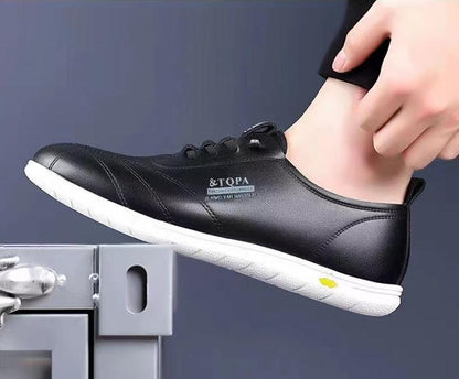 ✅High -quality Dedication✅Men's New Soft Genuine Leather Breathable Soft Sole Casual Shoes