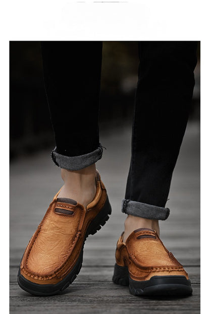 Men's Genuine Leather Casual Loafers