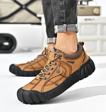 ✅Best Seller✅New Men's Genuine Cowhide Thick-soled Casual Shoes