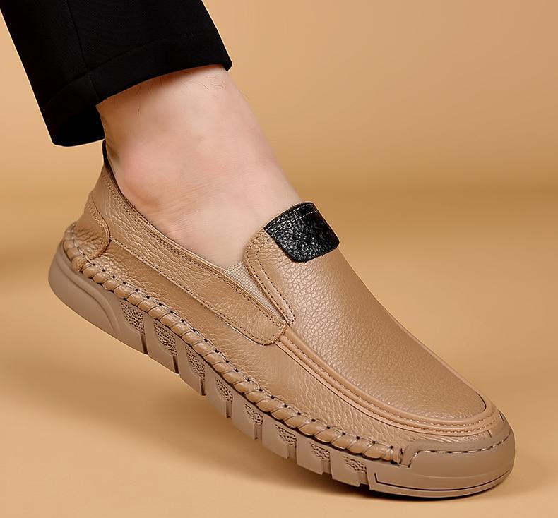 ✅High -quality Dedication✅New Men's Top Layer Cowhide Casual Loafers