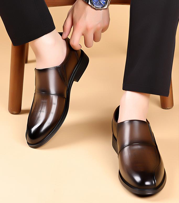 ✅High -quality Dedication✅Men's New High Quality Soft Genuine Leather Formal & Casual Shoes