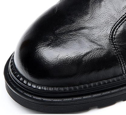✅High -quality Dedication✅Men's Retro Genuine Leather Thick Sole Casual Martin Boots