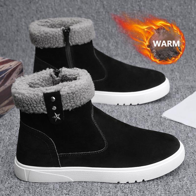 2023 Winter Warm and Fashionable Casual Boots with Cotton