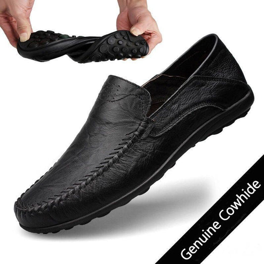 ✅High -quality Dedication✅Men's New Genuine Cowhide Soft Slip-on Casual Shoes