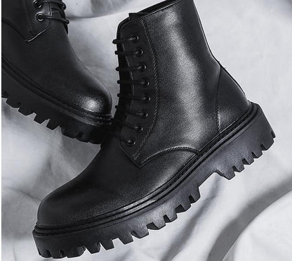 ✅High -quality Dedication✅Men's New High Quality Genuine Leather All-match Martin Boots
