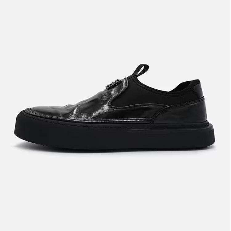 ✅High -quality Dedication✅Men's Genuine Leather Thick-soled Waterproof Slip-on Casual Shoes