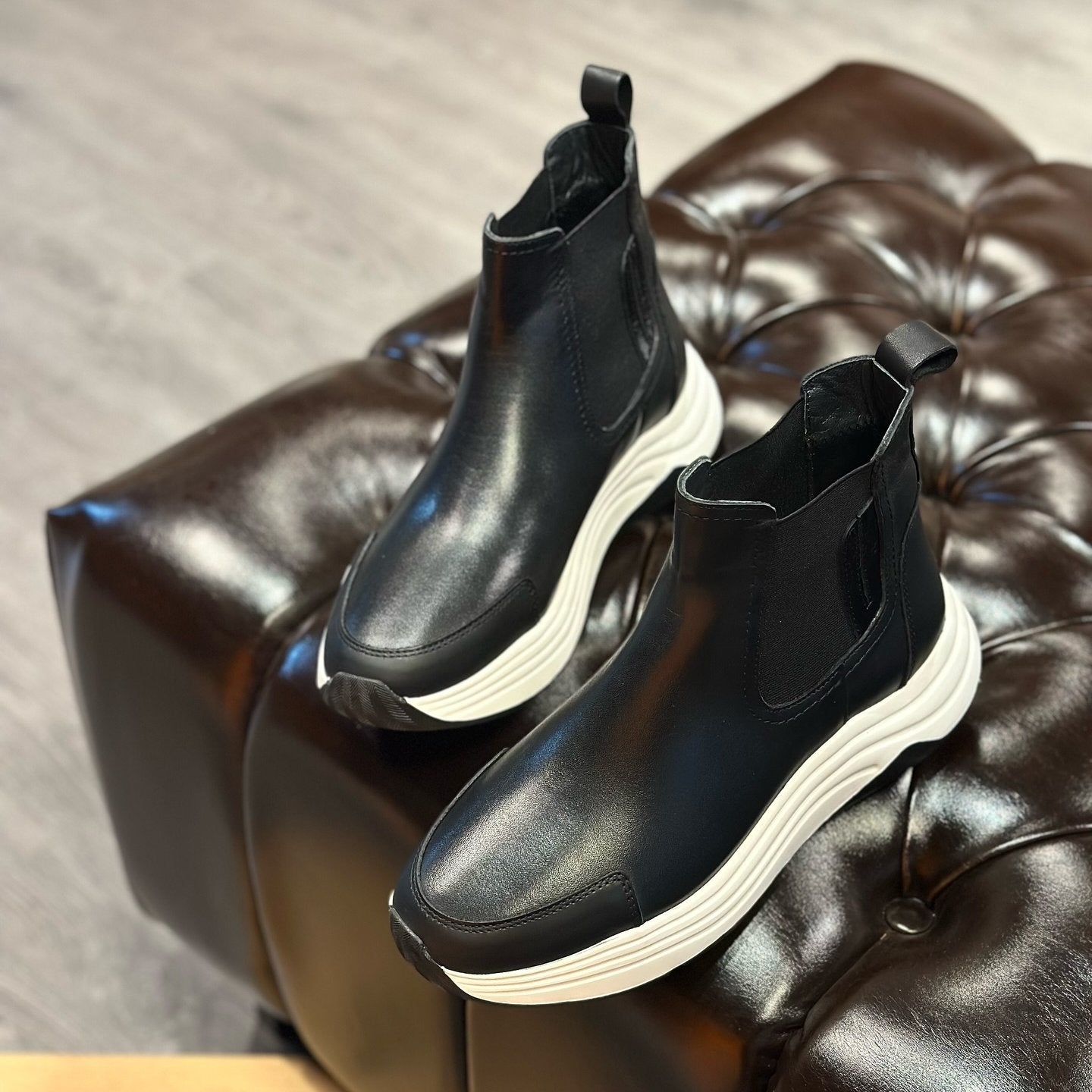 ✅High -quality Dedication✅Men's Premium Genuine Leather Casual Boots