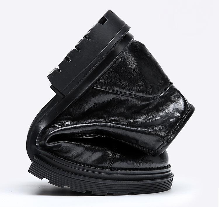✅High -quality Dedication✅Men's Retro Genuine Leather Thick Sole Casual Martin Boots