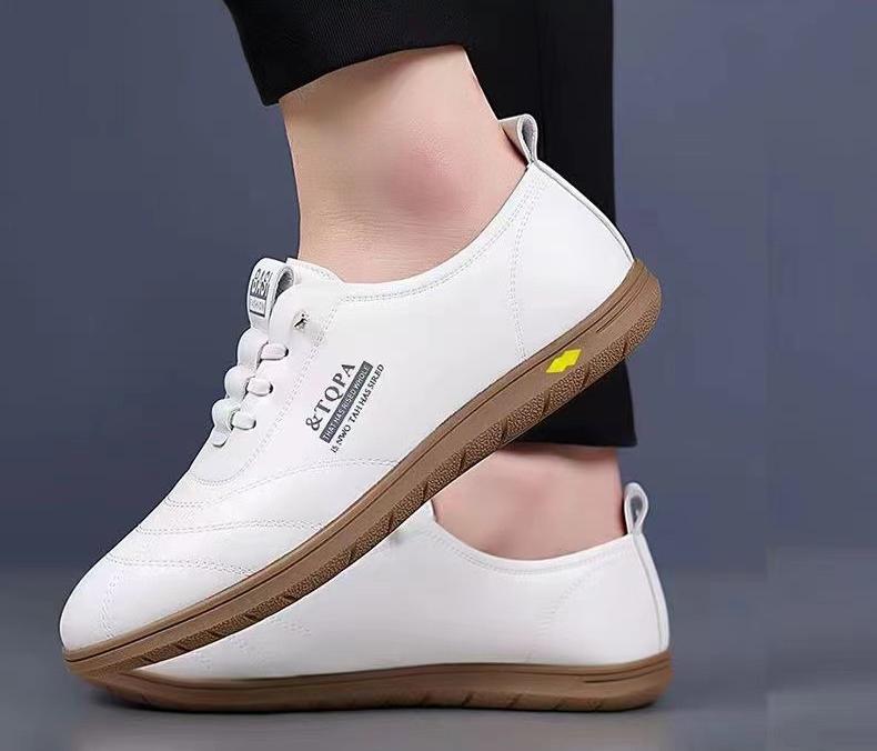 ✅High -quality Dedication✅Men's New Soft Genuine Leather Breathable Soft Sole Casual Shoes